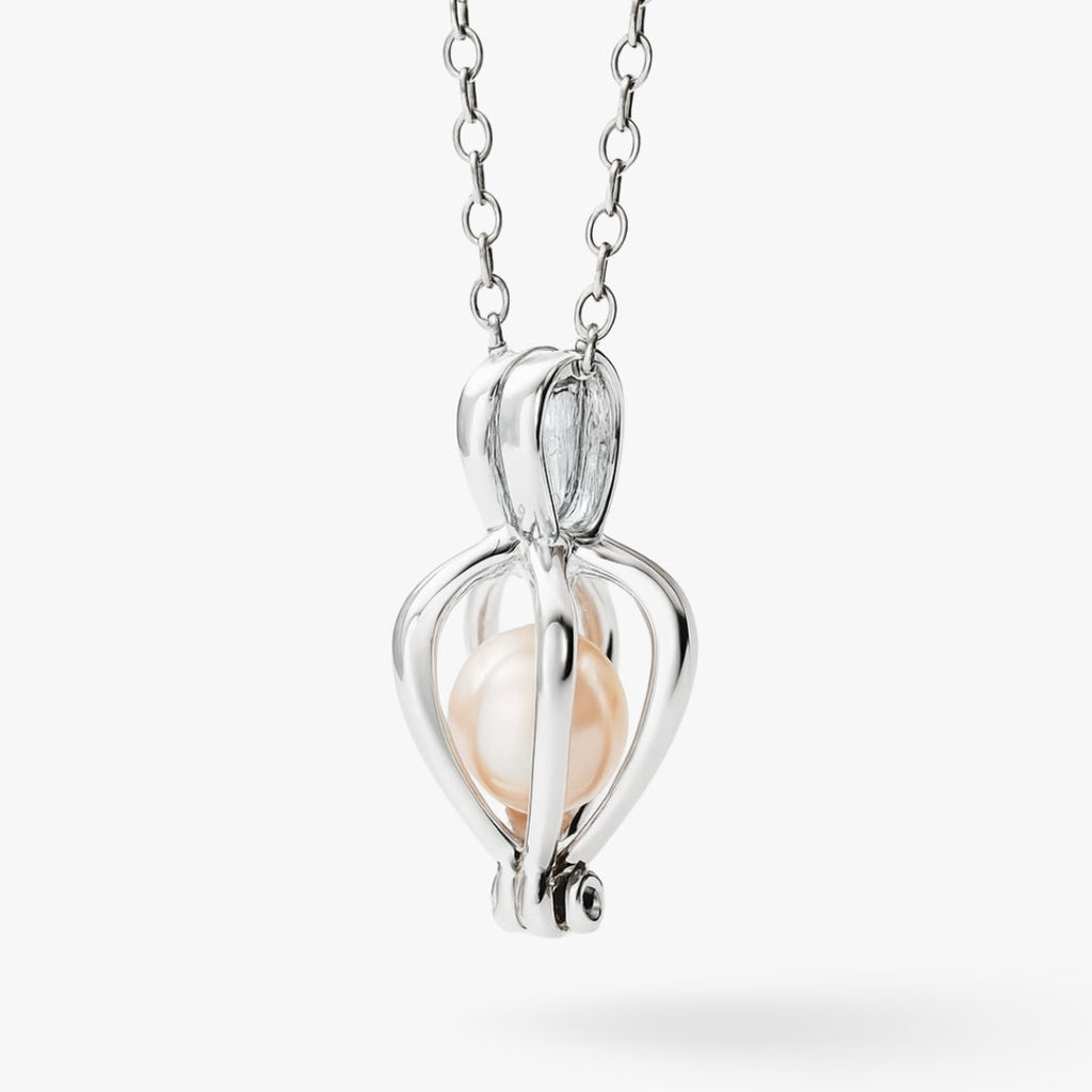 BFGF® Charmed Oyster Pearl Necklace Gift Set – Real Pearl Discovery Pendant | Luxury Surprise Jewelry