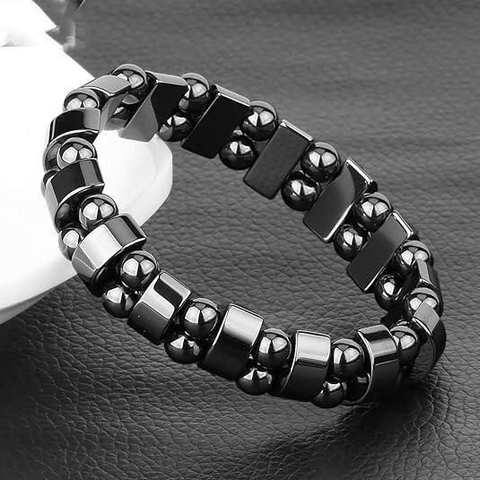 BFGF® Luxury Hematite Magnetic Bracelet for Men | Premium Power & Style Bracelet