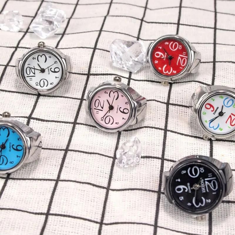 BFGF® Fashion Watch Ring for Women & Girls | Adjustable Quartz Finger Watch Ring