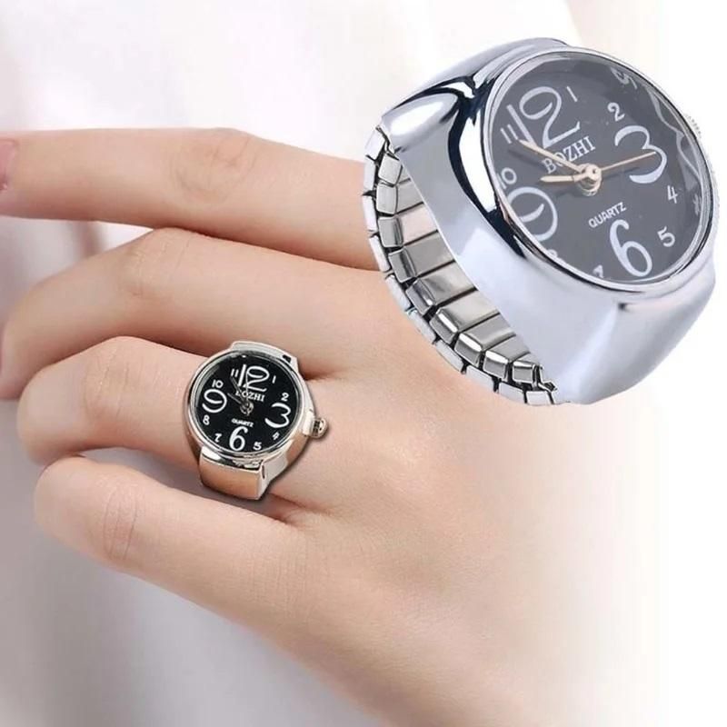 BFGF® Fashion Watch Ring for Women & Girls | Adjustable Quartz Finger Watch Ring
