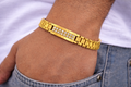 BFGF® Premium Gold Plated Men’s Bracelet with CZ Stones – Luxury Designer Chain Bracelet for Party & Daily Wear