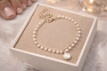 BFGF® Elegant Pearl Double-Layer Anklet – Gold Chain with Pearl Charm | Luxury Women’s Foot Bracelet